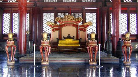 Thrones of the Forbidden city .